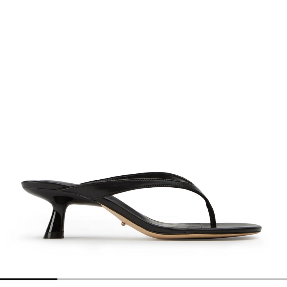 Tony Bianco Krista Black Nappa Heels size 8